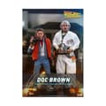 Miniatyrbild 2 av 4: Hot Toys Back to the Future Movie Masterpiece 1/6 Doc Brown Figur 30 cm