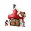 Pikkukuva 1 / 3: Playset Schleich Smurf house with 2 figurines