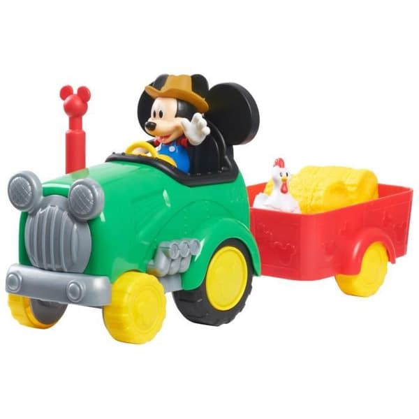 Spela bara Musse Pigg med traktor och tillbehör