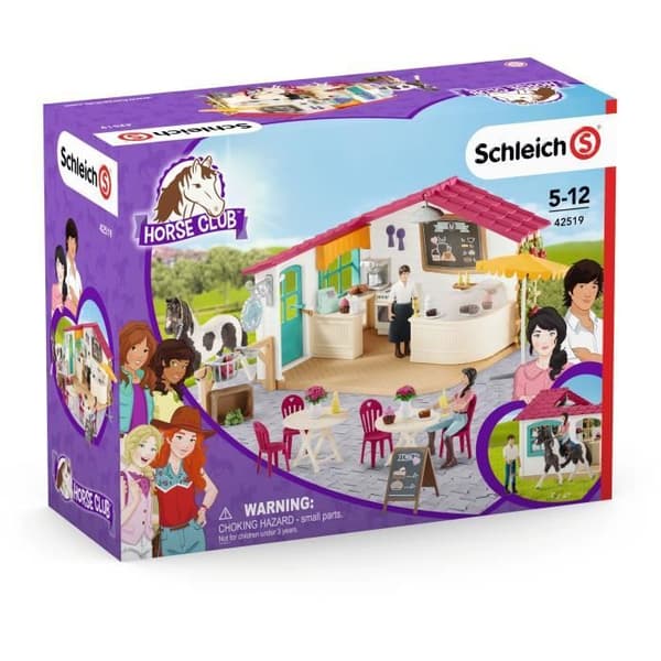 SCHLEICH Figurine 42519 Café des Cavaliers - Häst - Hästklubb