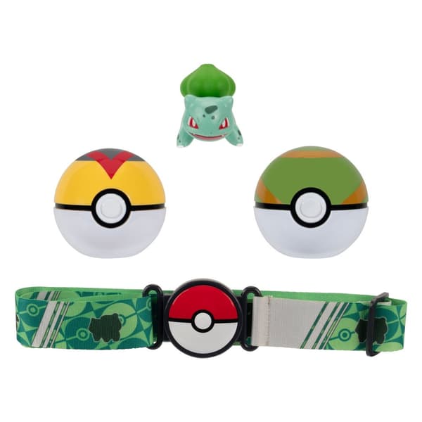 Pokemon Clip n Go Belt Set Bulbasaur
