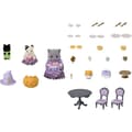 Pikkukuva 3 / 6: Halloween Box - SYLVANIAN FAMILIES - 3 förklädda figurer - Halloween möbler och snacks