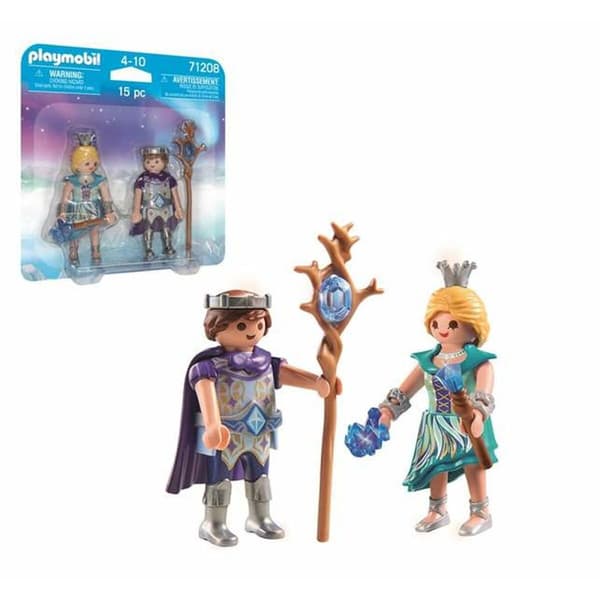 Actionfigurer Playmobil 71208 Prins Prinsessa 15 Delar Duo