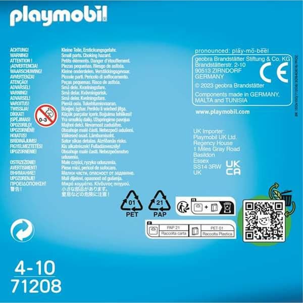 Actionfigurer Playmobil 71208 Prins Prinsessa 15 Delar Duo