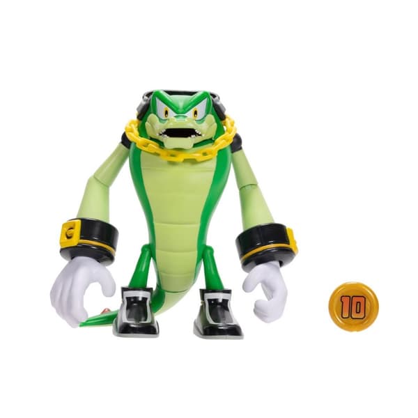 Sonic Figur 10cm Vector with Super Ring