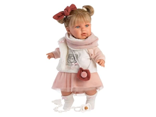 Llorens Llorens 14202 42 cm Julia dukke med myk mage