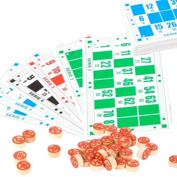 Bingo Colorbaby Træ Papir Plastik (24 enheder)