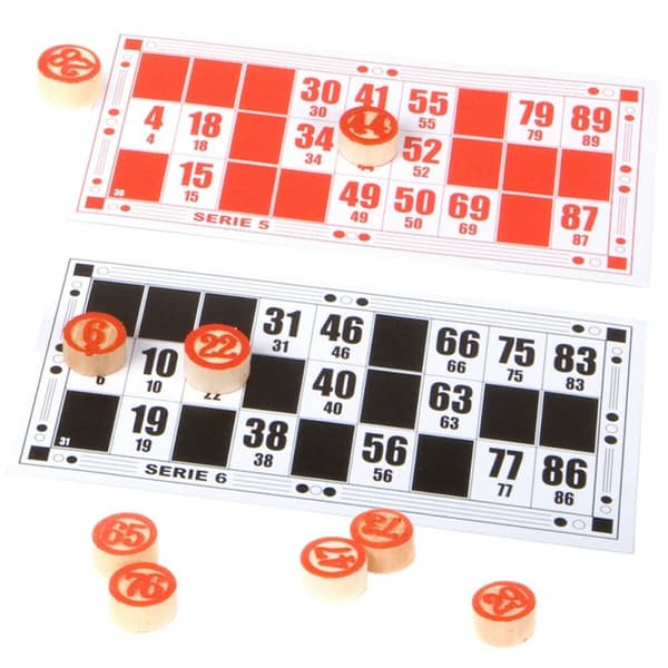 Bingo Colorbaby Træ Papir Plastik (24 enheder)