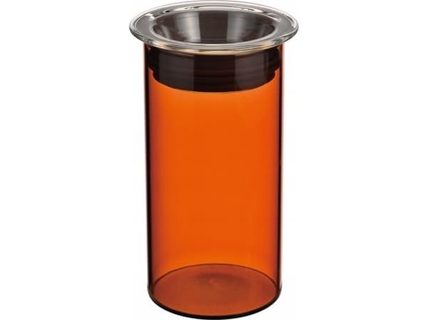 Hario Hario - Colors Canister - Amber glassbeholder 400ml