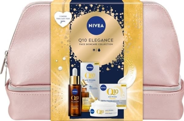 NIVEA_SET Q10 Elegance Day ansiktskrem 50ml + ansiktsserum 30ml