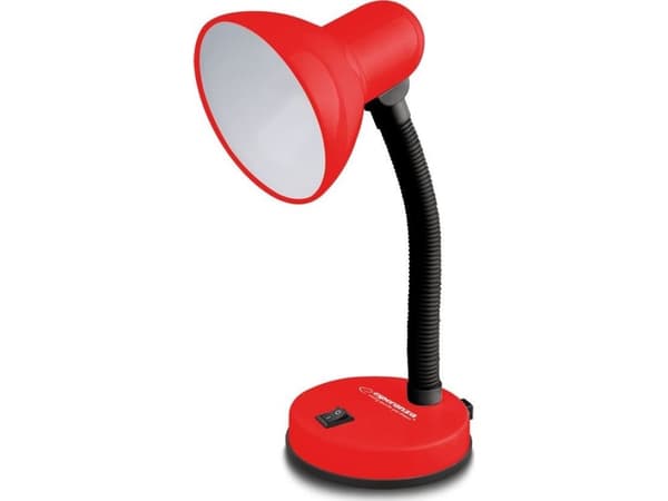 Desk lamp Esperanza ELD109R Esperanza birkova lamp e27 vega red