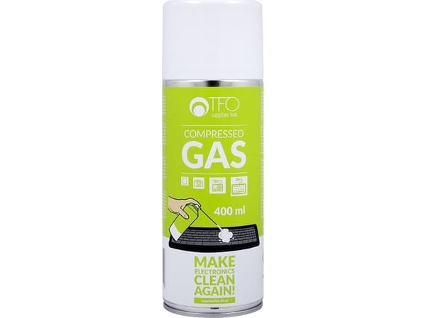 TelForceOne Sprężony gaz TFO 400 ml