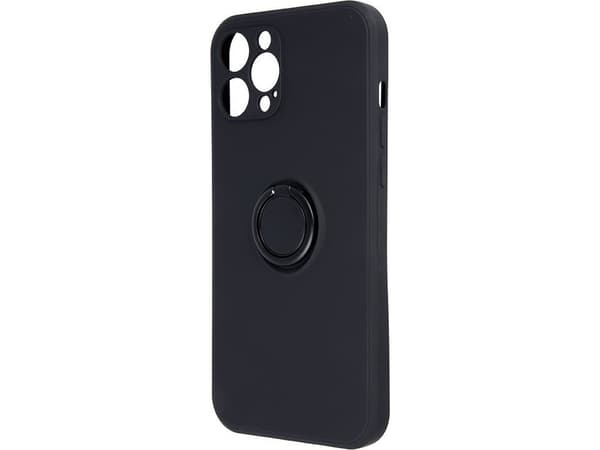 TelForceOne Finger Grip Cover for iPhone 13 Pro 6.1" svart