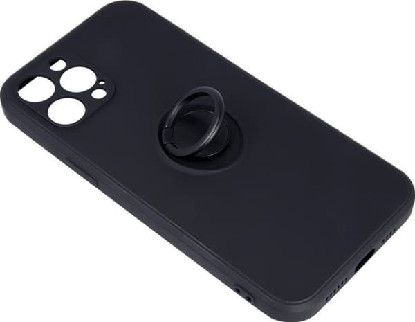 TelForceOne Finger Grip Cover for iPhone 13 Pro 6.1" svart