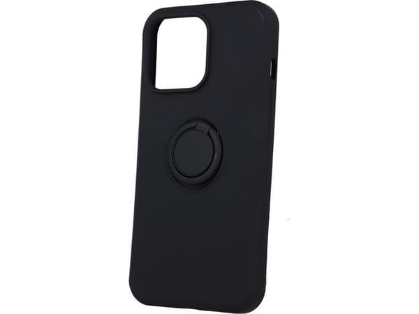 TelForceOne Finger Grip Cover for iPhone 13 Pro 6.1" svart