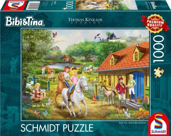 Schmidt Spiele 58425, 1000 stykker, Fe, 1 år