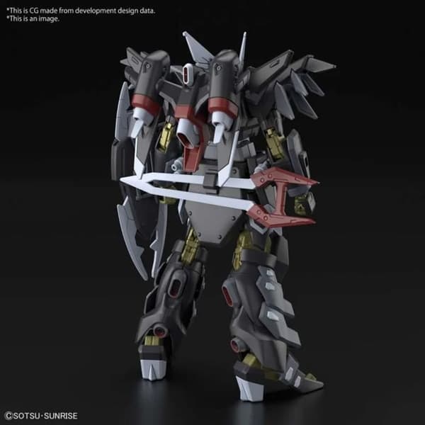 Gundam Model Kit - BANDAI SPIRITS - Shi-Ve.A Gundam - Svart - HG 1/144 13cm