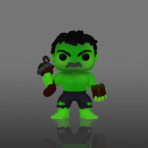 Funko Pop! 4-Pack: Marvel: Happy Holidays - Hulk / Groot / Cap Snowman / Thanos (Special Edition)