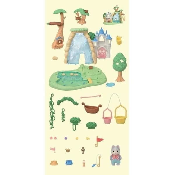 The Secret Forest Waterfall - Sylvanian Familys - 5761