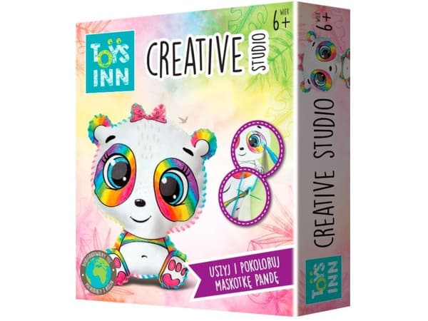Stnux kreativ sying og fargelegging Creative Studio panda