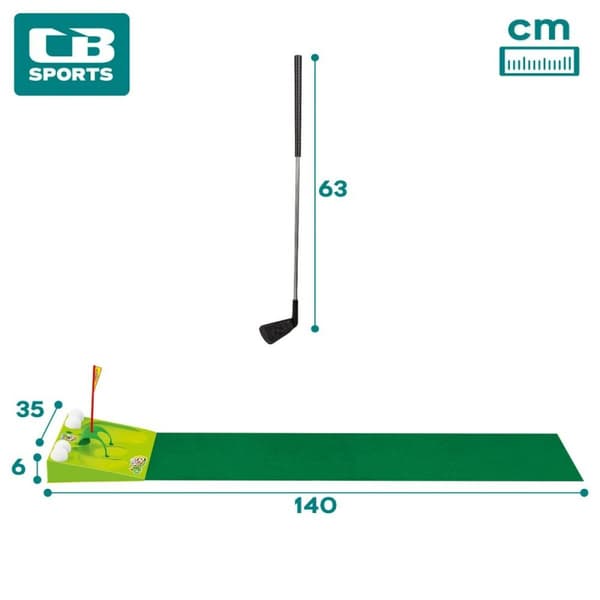 Golfkit Colorbaby 140 x 6 x 35 cm