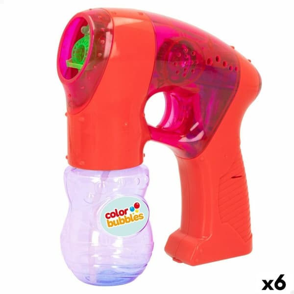 Tvålbubbelpistol Colorbaby 14 x 16,5 x 5,5 cm 6 antal