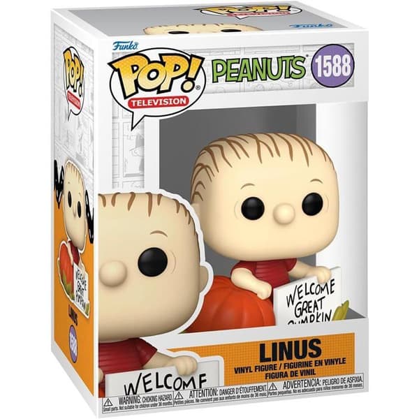 Funko Pop Figur - Jordnötter - Linus