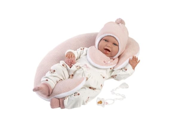 Llorens Llorens 27404 Mimi 42 cm babydocka med kornettkudde