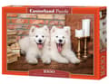 Miniatyrbild 1 av 2: Castorland Puzzle 1000 Samoyed Puppies Say Hello CASTOR