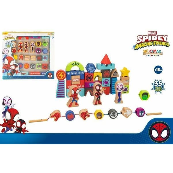 Playset Spidey Amazing Friends & Friends Tre 35 Deler