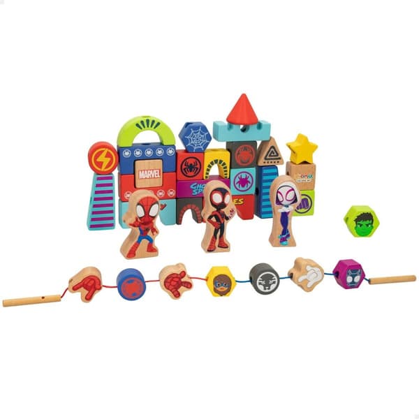Playset Spidey Amazing Friends & Friends Tre 35 Deler