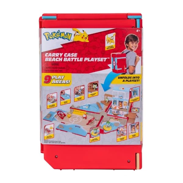 Pokemon Carry Case Beach Battle Legetøjssæt