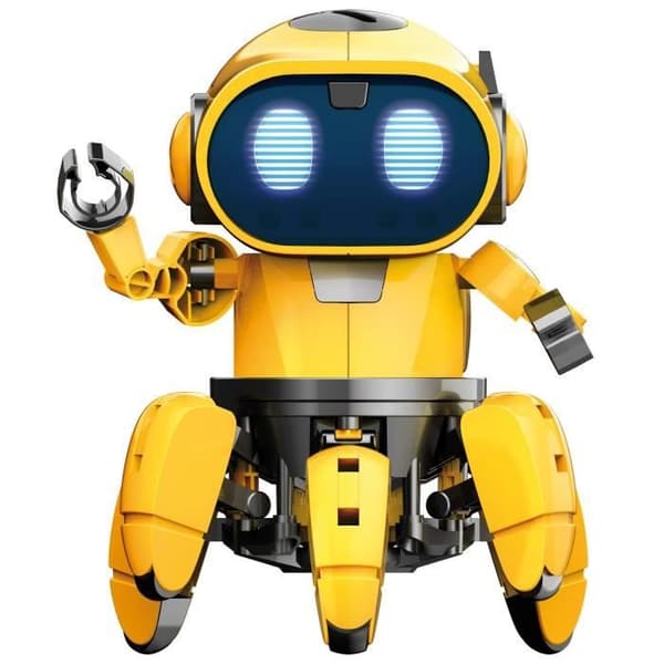 SELEGIOCHI- TOBBIE IL ROBOT, SVART-GUL FÄRG, OW39366 OWI