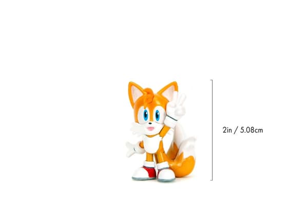 Sonic the Hedgehog Metallfigur 1-pack 2,5” Miles "Tails" Power