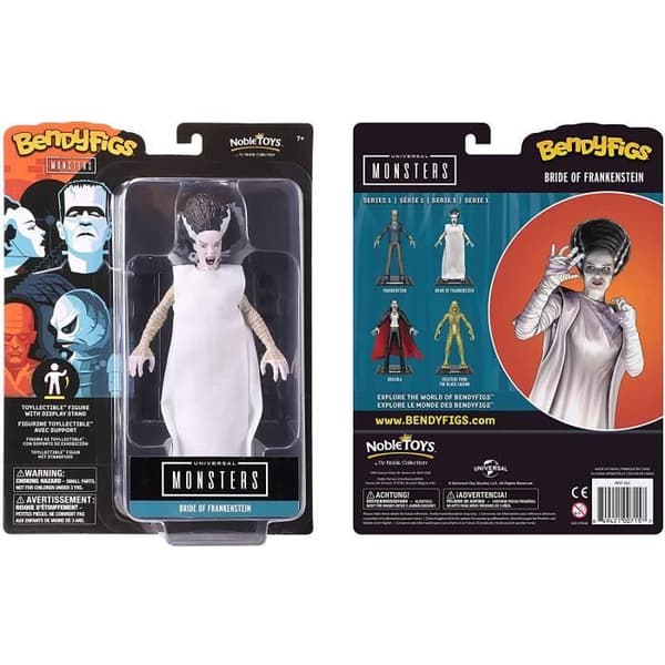 The Noble Collection Bendyfigs Bride Of Frankenstein