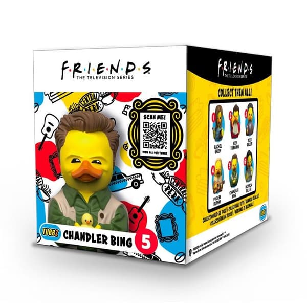 Figur - TUBBZ - Chandler Bing - Gummi - Vinyl - Official Friends Edition
