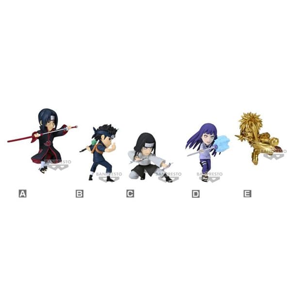 Naruto Shippuden - Naruto Shippuden Figurpaket TOP 99 WCF Vol.3