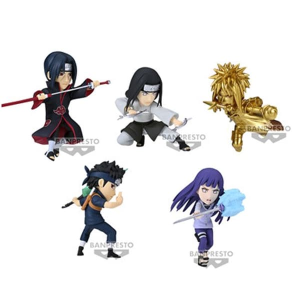Naruto Shippuden - Naruto Shippuden Figurpaket TOP 99 WCF Vol.3