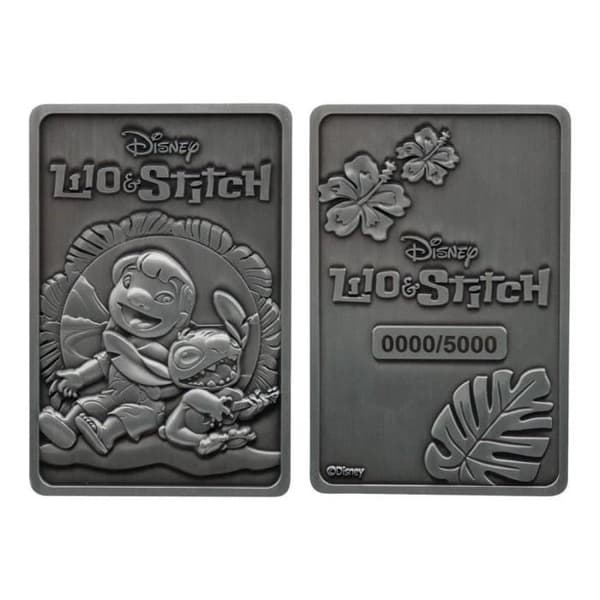 Ingot Collection - FANATTIK - LILO &amp; STITCH - Metall - Limited Edition - 13 x 9 cm