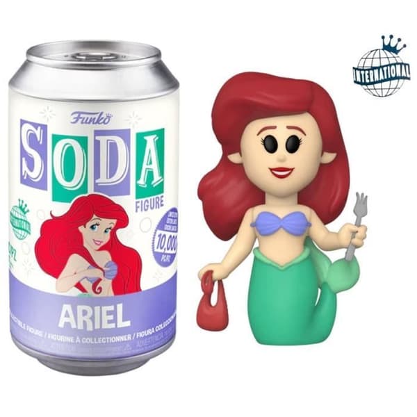 DISNEY - VINYL SODA - ARIEL MED CHASE FUNKO 64394 - 889698643948