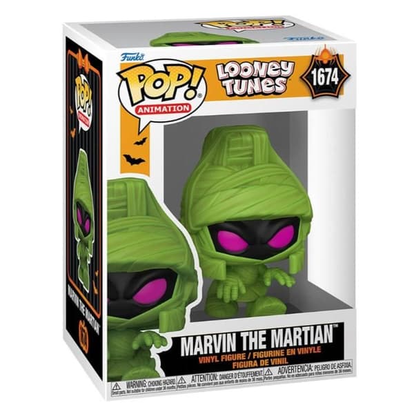 LOONEY TUNES FIGUR POP! TELEVISION VINYL HALLOWEEN MARVIN(MUMMY) 9