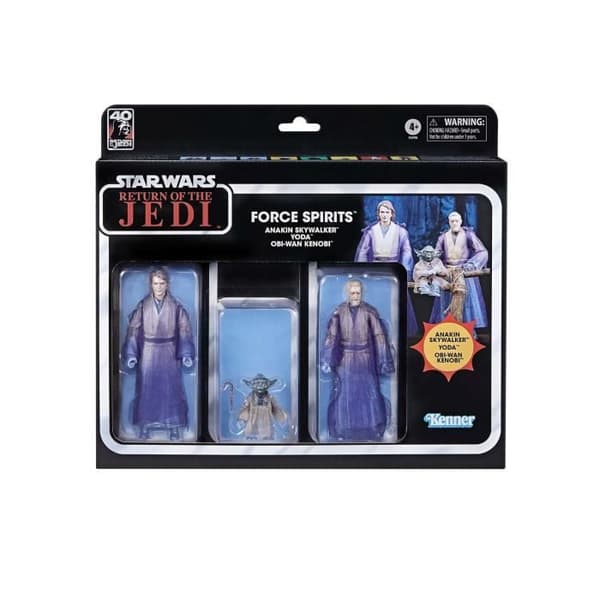 HASBRO STAR WARS DEN SVARTA SERIEN, SPIRITI DELLA FORZA, (CONFEZIONE DA