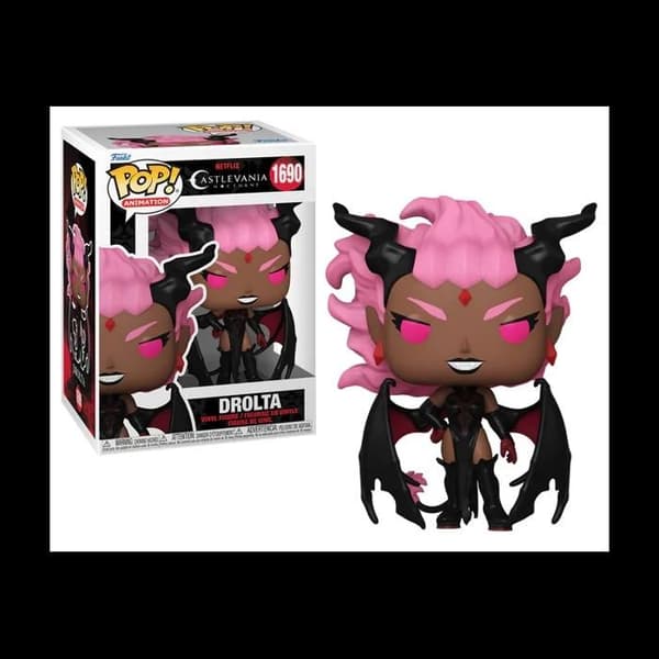 CASTLEVANIA NOCTURNE POP! ANIMATION VINYL FIGUR DROLTA 9 CM FUNKO 8