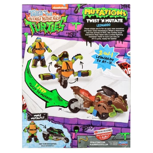 Turtles Mutations Twist n Mutate Leonardo