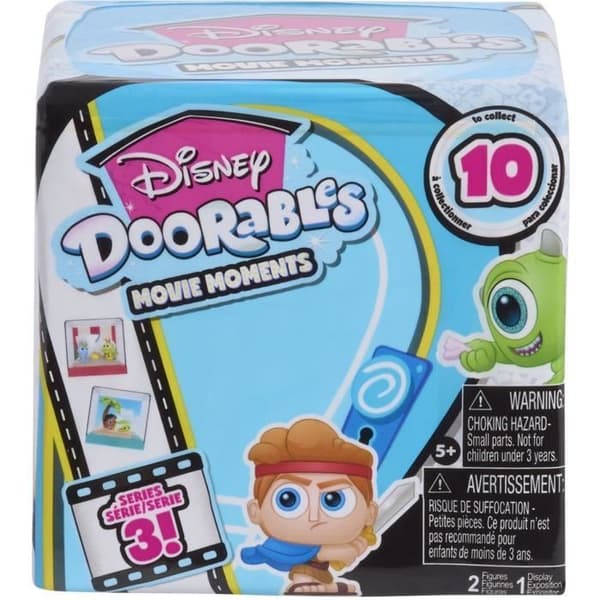 Samlarfigurer - DISNEY - Film Moments - 2 figurer, 1 diorama, 1 bakgrundskort, 10 samlarscener
