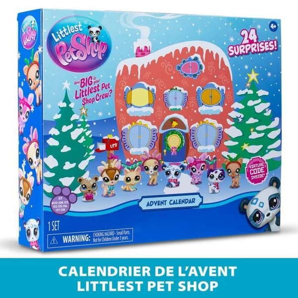 Adventskalender - BANDAI - Littlest Pet Shop med dagliga överraskningar