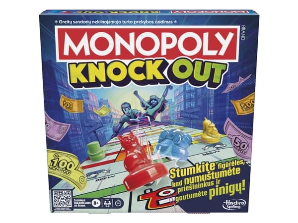 MONOPOLY Spill "Monopoly: Knockout" (litauisk)