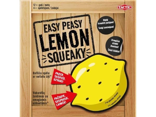 Game Board Tactic Lemon Squeaky 60439