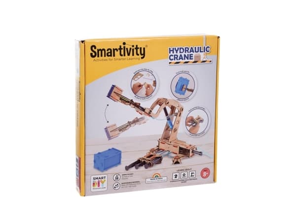 SMARTIVITY constructor-hydraulic crane Pump It Move It, SMRT1018