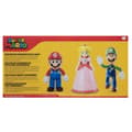 Miniatyrbilde 4 av 4: JAKKS Pacific Super Mario 4 tommers figursett Mushroom Kingdom